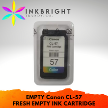 Load image into Gallery viewer, Canon "EMPTY" CL 57 Ink Cartridge
