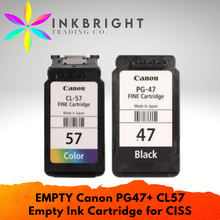 Load image into Gallery viewer, Canon "EMPTY" CL 57 Ink Cartridge