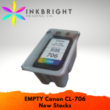 Load image into Gallery viewer, Canon "EMPTY" CL 706 Ink Cartridge