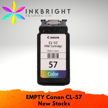 Load image into Gallery viewer, Canon "EMPTY" CL 57 Ink Cartridge