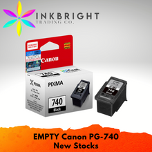 Load image into Gallery viewer, Canon "EMPTY" PG 740 Ink Cartridge