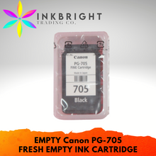 Load image into Gallery viewer, Canon "EMPTY" PG 705 Ink Cartridge