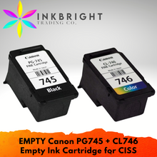 Load image into Gallery viewer, Canon "EMPTY" CL 746 Ink Cartridge