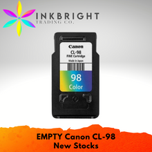 Load image into Gallery viewer, Canon "EMPTY" CL 98 Ink Cartridge