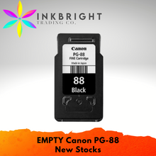 Load image into Gallery viewer, Canon "EMPTY" PG 88 Ink Cartridge