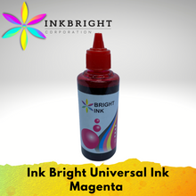 Load image into Gallery viewer, InkBright Universal Ink Black Cyan Yellow Magenta Set - for Epson, Canon, HP, Brother, 003, 664