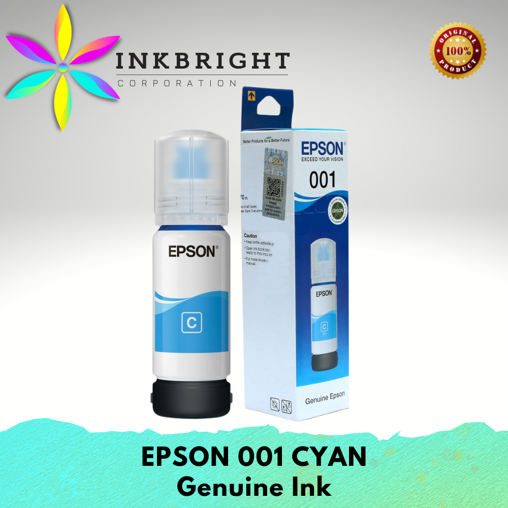 Epson Ink 001 (Cyan) – Ink Bright Trading