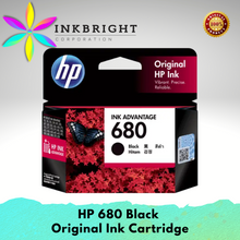 Load image into Gallery viewer, HP 680 Black Original Ink Cartridge (680B HP680B)