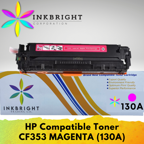 InkBright CF353A Magenta Toner Cartridge (130A)