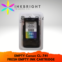 Load image into Gallery viewer, Canon &quot;EMPTY&quot; CL 741 Ink Cartridge