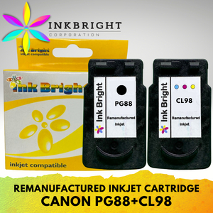 InkBright PG-88 Black Ink Refillable (PG 88 PG88)