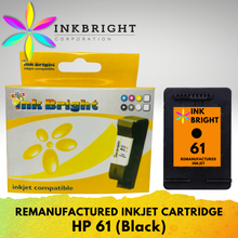 Load image into Gallery viewer, InkBright 61 Black Ink Cartridge  (HP61 HP 61B)