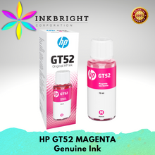 Load image into Gallery viewer, Original HP GT 53 + GT 52 Black Cyan Yellow Magenta Set (HPGT52 HPGT53 HP GT53 HP GT52) Ink for HP 515, 310, 115 Ink Tank Printers