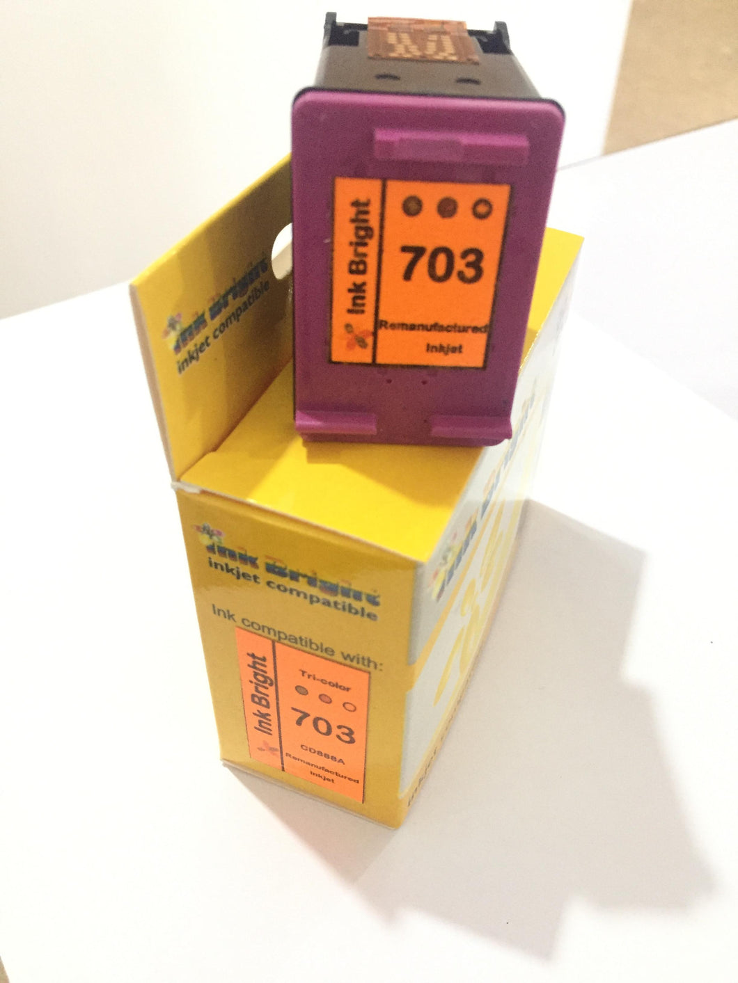 InkBright 703 Tri-Color Ink Cartridge (703c)