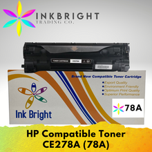 Load image into Gallery viewer, InkBright CE278A Black Toner Cartridge