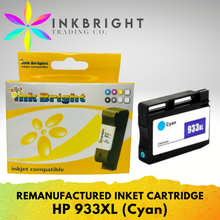 Load image into Gallery viewer, InkBright Ink 933xl Cyan