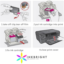 Load image into Gallery viewer, InkBright 46 Black Ink Cartridge