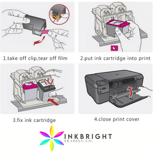 InkBright 46 Black Ink Cartridge