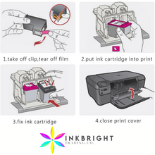 Load image into Gallery viewer, InkBright CL 811 TriColor Ink Cartridge Refillable (CL-811 CL811)