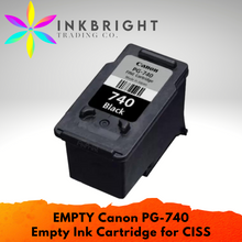 Load image into Gallery viewer, Canon &quot;EMPTY&quot; PG 740 Ink Cartridge