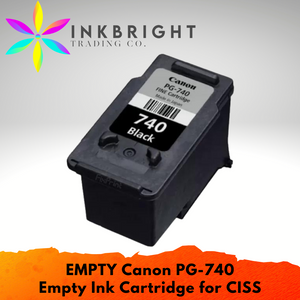 Canon "EMPTY" PG 740 Ink Cartridge