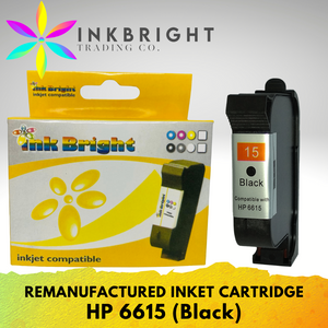 InkBright 6615 Black Ink Cartridge