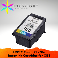 Load image into Gallery viewer, Canon &quot;EMPTY&quot; CL 706 Ink Cartridge