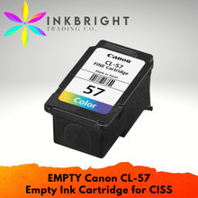 Load image into Gallery viewer, Canon &quot;EMPTY&quot; CL 57 Ink Cartridge