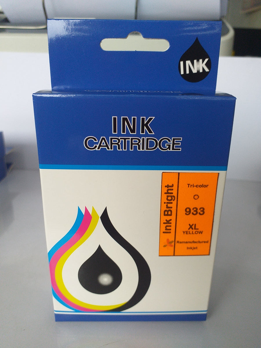 InkBright Ink 933xl Yellow – Ink Bright Trading