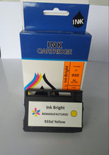 Load image into Gallery viewer, InkBright Ink 933xl Yellow