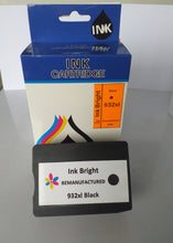 Load image into Gallery viewer, InkBright Ink 932xl Black