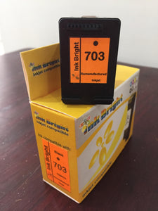 InkBright 703 Black Ink Cartridge (703b)