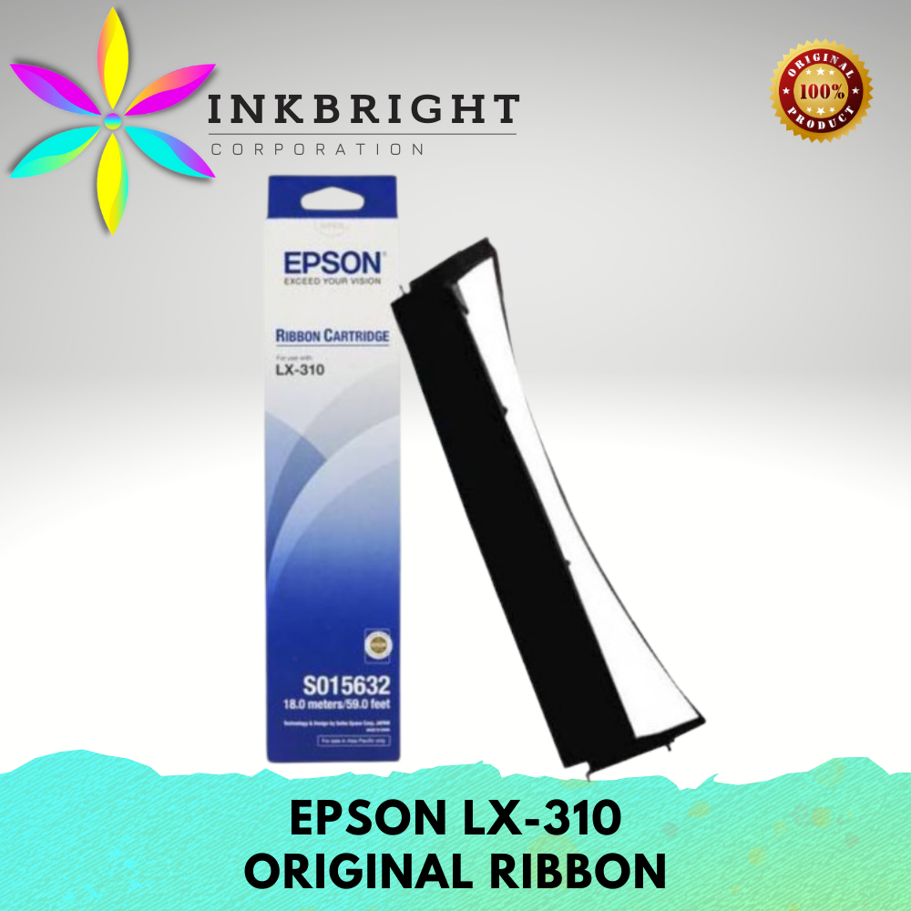 Epson S015632 Ribbon for LX310 (LX-310 / LX 310) – Ink Bright Trading