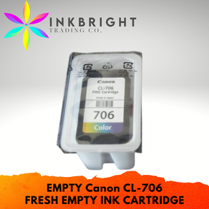 Canon "EMPTY" CL 706 Ink Cartridge