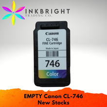 Load image into Gallery viewer, Canon &quot;EMPTY&quot; CL 746 Ink Cartridge