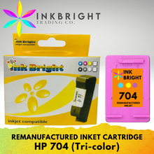 Load image into Gallery viewer, InkBright 704 Tri-color Ink Cartridge (704c)