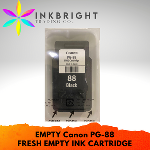 Canon "EMPTY" PG 88 Ink Cartridge