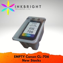 Load image into Gallery viewer, Canon &quot;EMPTY&quot; CL 706 Ink Cartridge