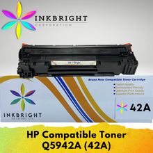 Load image into Gallery viewer, InkBright Q5942A Toner Cartridge (42A)