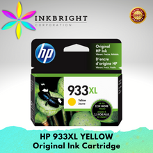 Load image into Gallery viewer, HP 933XL YELLOW ORIGINAL Ink Cartridge ( HP933XL 933 HP933)