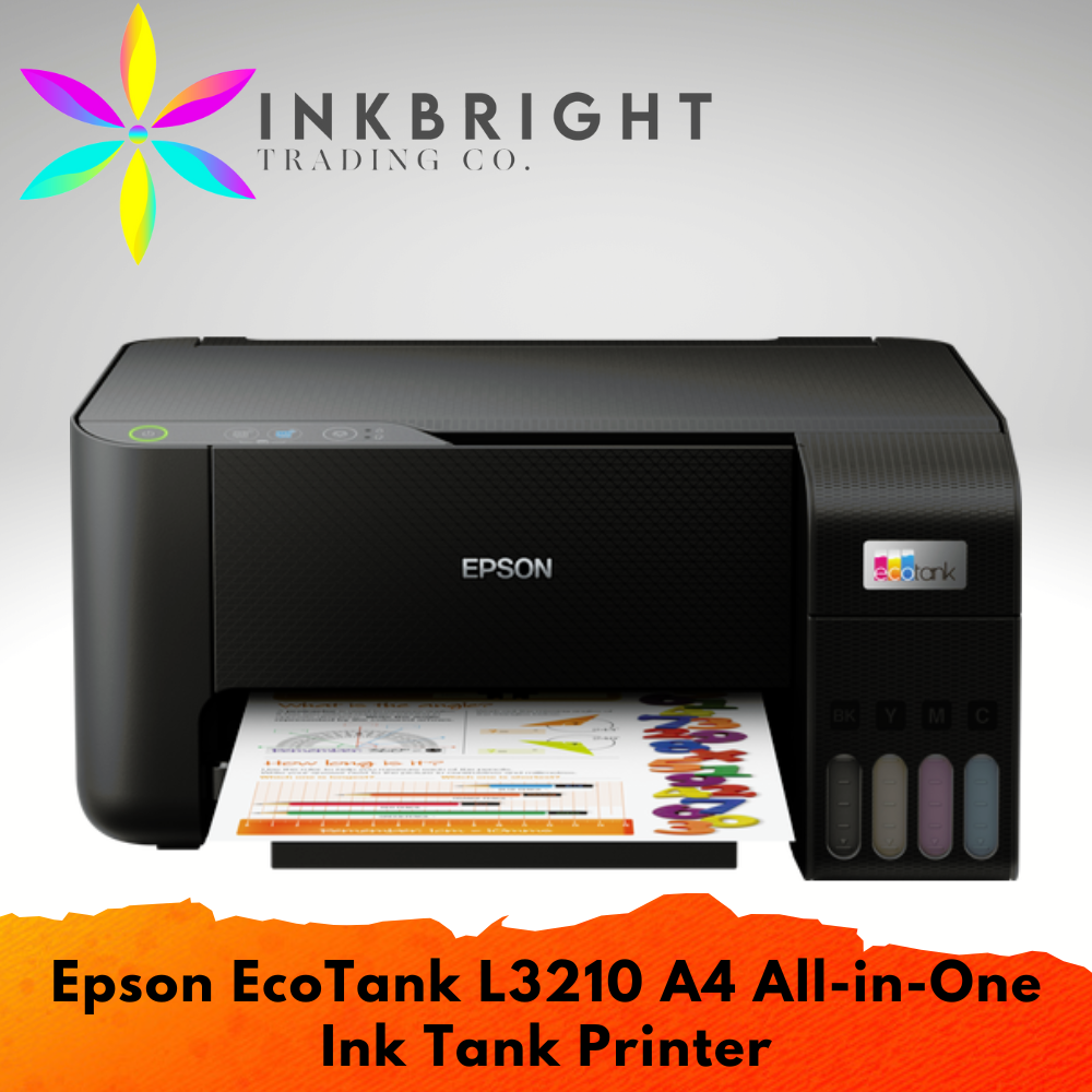 Epson EcoTank L3210 All-in-One Ink Tank Printer – Ink Bright Trading