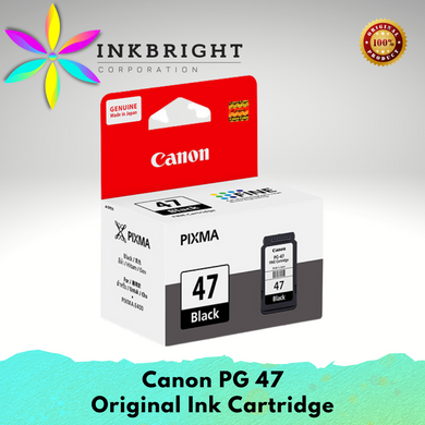 Canon PG 47 Ink Cartridge