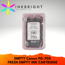 Load image into Gallery viewer, Canon &quot;EMPTY&quot; PG 705 Ink Cartridge