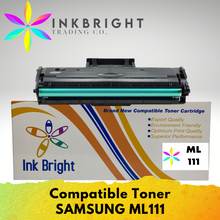 Load image into Gallery viewer, InkBright MLT-D111 Toner Compatible for Printer 2020 2020w 2070 2070w M2071 2074FW M2077 M2026 (D111s 111s)