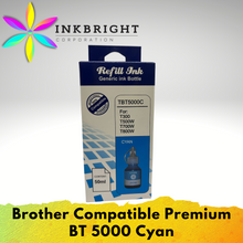 Load image into Gallery viewer, InkBright BT 5000 Ink Brother Compatible Cyan