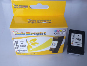 InkBright 680 Black Ink Cartidge (680B)