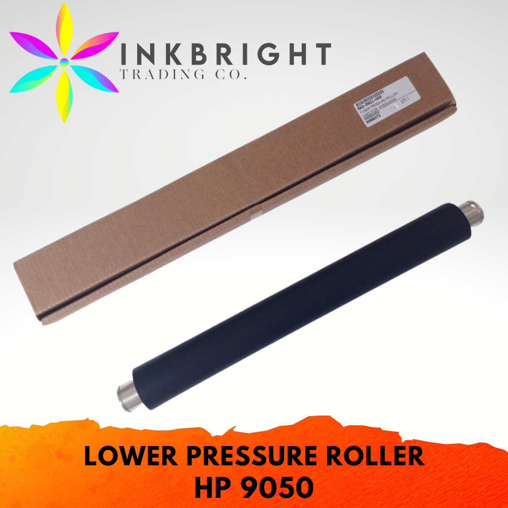 InkBright Lower Fuser Roller For HP 9000 9040 9050 Pressure Roller Printer spare parts