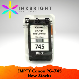 Canon "EMPTY" PG 745 Ink Cartridge