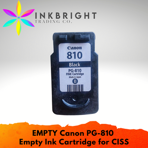 Canon "EMPTY" PG 810 Ink Cartridge