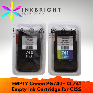 Canon "EMPTY" PG 740 Ink Cartridge